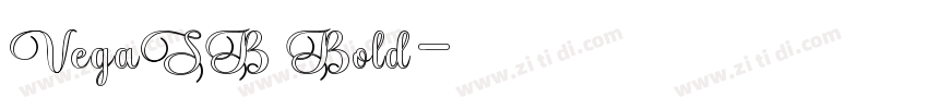 VegaSB Bold字体转换